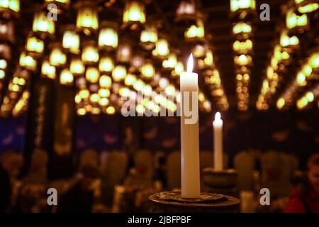 Temple d'Itsukushima et ses rues Banque D'Images