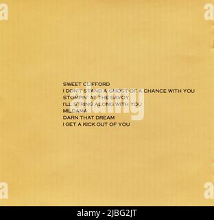 CD: Clifford Brown et Max Roach - BROWN ET ROACH INCORPORATED (EJD-3060). Banque D'Images