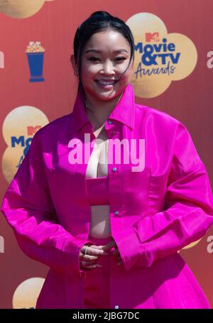 05 juin 2022 - Santa Monica, Californie - Lana Condor. 2022 MTV Movie & TV Awards au Barker Hanger. (Image de crédit : © Charlie Steffens/AdMedia via ZUMA Press Wire) Banque D'Images