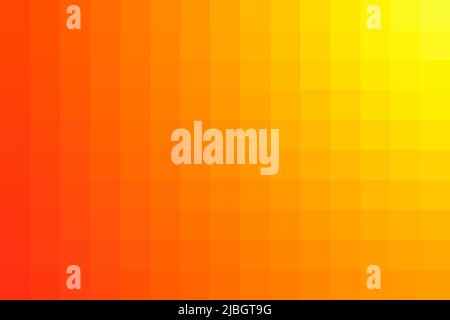 Arrière-plan vectoriel orange-jaune à partir de carrés.Illustration de carrés orange.Résumé texture géométrique à partir de carrés orange Illustration de Vecteur