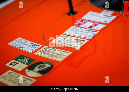 Illustration au Grand Prix de l'Age d'Or 2022, de 3 juin à 5, 2022 sur le circuit de Dijon-Prenois, à Dijon, France - photo Alexandre Guillaumot / DPPI Banque D'Images