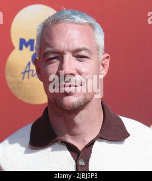 Santa Monica, États-Unis. 05th juin 2022. Diplo participe aux MTV Movie & TV Awards 2022 au Barker Hangar on 05 juin 2022 à Santa Monica, en Californie. Photo: Crash/imageSPACE crédit: Imagespace/Alamy Live News Banque D'Images