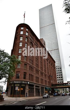 Roadtripping à travers l'ouest des États-Unis avec Washington, Idaho, Utah, Colorado et Missouri Banque D'Images