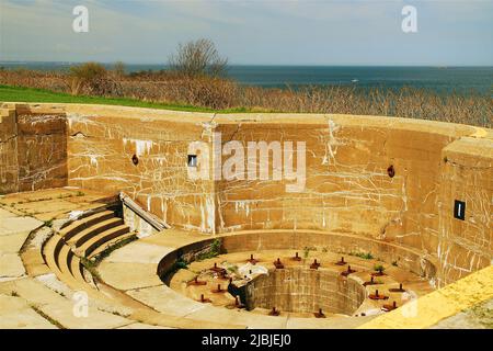 Fort Warren, une installation militaire construite pendant la guerre de Sécession sur l'île Georges, fait maintenant partie de l'aire de loisirs nationale des îles du port de Boston Banque D'Images