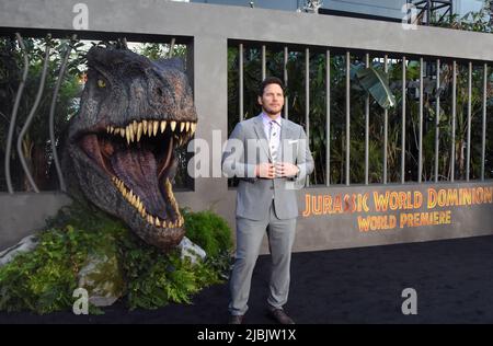 Hollywood, Californie, États-Unis 6th juin 2022 l'acteur Chris Pratt assiste à Universal Pictures présente la première mondiale de 'Jurassic World Dominion' au TCL Chinese Theatre on 6 juin 2022 à Hollywood, Californie, États-Unis. Photo de Barry King/Alay Live News Banque D'Images