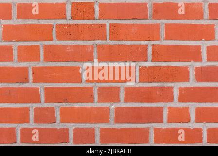 Mur de brique rouge texture background Banque D'Images