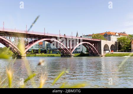 Vieux pont Maribor Banque D'Images