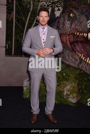 HOLLYWOOD, CA - JUIN 06 : Chris Pratt assiste à la première de Universal Pictures à Los Angeles, « Jurassic World Dominion », au TCL Chinese Theatre, sur J Banque D'Images