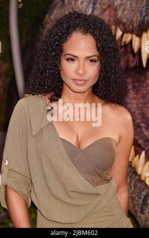 Hollywood, env. 06th juin 2022. Christina Milian participe à la première de Universal Pictures 'Jurassic World Dominion' au TCL Chinese Theatre on 06 juin 2022 à Hollywood, en Californie. Crédit : Jeffrey Mayer/JTM photos/Media Punch/Alay Live News Banque D'Images