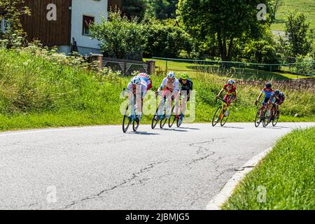 Italie Veneto Gara ciclatica Bassano Monte Grappa (78^ edizione) Banque D'Images