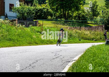 Italie Veneto Gara ciclatica Bassano Monte Grappa (78^ edizione) Banque D'Images