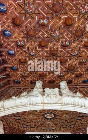 Monastère de San Juan de los Reyes. Tolède, Castilla la Mancha, Espagne. Banque D'Images