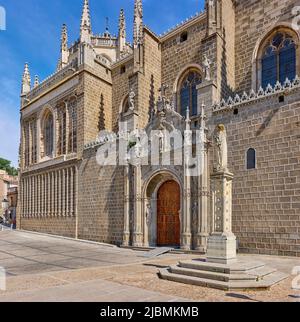 Monastère de San Juan de los Reyes. Tolède, Castilla la Mancha, Espagne. Banque D'Images