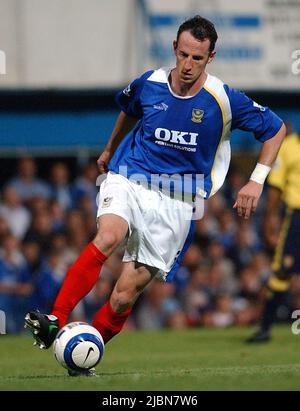 PORTSMOUTH V VILLA 23-08-05 ANDY O;BRIEN PIC MIKE WALKER, 2005 Banque D'Images