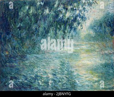 Matin sur la Seine, 1898, peinture de Claude Monet Banque D'Images