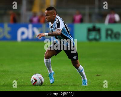 Porto Alegre, Brésil. 07th juin 2022. RS - Porto Alegre - 06/07/2022 - BRÉSILIEN B 2022 - GREMIO X NOVORIZINO - joueur de Janderson pour Gremio lors d'un match contre Novorizontino au stade Arena do Gremio pour le championnat brésilien B 2022. Photo: Maxi Franzoi/AGIF/Sipa USA crédit: SIPA USA/Alay Live News Banque D'Images