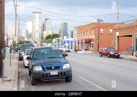 Deep Ellum, Dallas, Texas, États-Unis d'Amérique. Banque D'Images