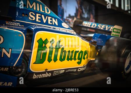 Michael Schumacher Collection Motorworld à Cologne, Allemagne Banque D'Images