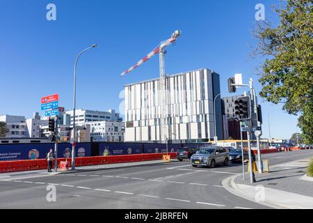 Réaménagement du campus de Randwick dans la banlieue est de Sydney, investissement du gouvernement dans la construction de nouveaux établissements de santé à Sydney, en Australie Banque D'Images