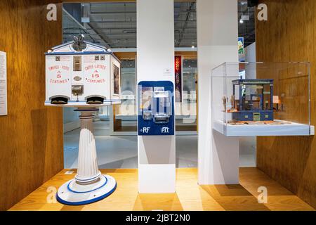 France, Paris, le Musée postal Banque D'Images