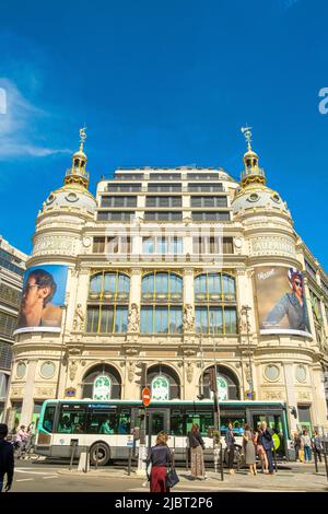 France, Paris, le grand magasin Printemps Banque D'Images