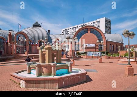 France, Val de Marne, Vitry sur Seine, l'Hôtel de ville Banque D'Images