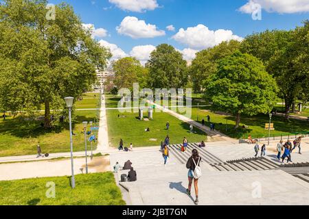 France, Paris, Bercy Park Banque D'Images