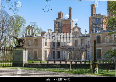 France, Puy de Dome, château de Randan, domaine royal de Randan, domaine royal de Randan Banque D'Images