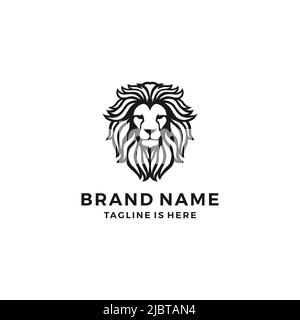 logo lion Illustration de Vecteur