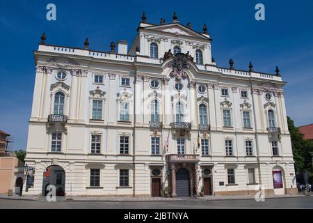 Palais de l'archevêque de Prague, Hradcany. République tchèque. Banque D'Images