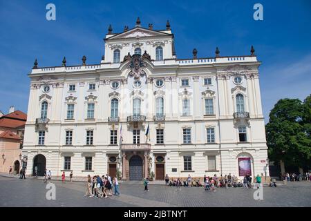 Palais de l'archevêque de Prague, Hradcany. République tchèque. Banque D'Images