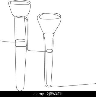 Concept minimal de soins de la peau remèdes naturels à base de plantes Illustration de Vecteur