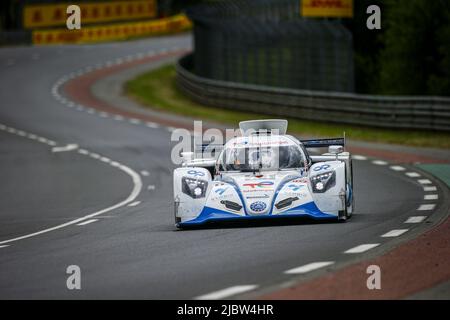 24 OTAN Norman (fra), RICHELMI Stéphane (mco), H24 course, H24, action pendant la route 2022 vers le Mans, 3rd tour de la coupe Michelin le Mans 2022, sur le circuit de la Sarthe, de 8 juin au 11, 2022 au Mans, France - photo Thomas Fenetre / DPPI Banque D'Images