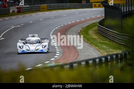 24 OTAN Norman (fra), RICHELMI Stéphane (mco), H24 course, H24, action pendant la route 2022 vers le Mans, 3rd tour de la coupe Michelin le Mans 2022, sur le circuit de la Sarthe, de 8 juin au 11, 2022 au Mans, France - photo Thomas Fenetre / DPPI Banque D'Images