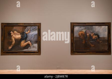 Londres, Royaume-Uni, 5th juillet 2021, l'une des expositions rétrospectives les plus complètes de l'artiste portugais Paula Rego à Tate Britain. Il a ouvert le 7th juillet 2021., Andrew Lalchan Photography/Alamy Live News Banque D'Images