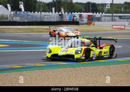 13 DECURtours Pieder (ITERE), BASSENG Marc (ger), Haegeli par T2 course, Duqueine M30 - D08 - Nissan, action pendant la route 2022 vers le Mans, 3rd tour de la coupe Michelin le Mans 2022, sur le circuit de la Sarthe, de 8 juin au 11, 2022 au Mans, France - photo Frédéric le Floc’h / DPPI Banque D'Images