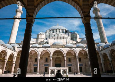 plan de la mosquée Suleymaniye