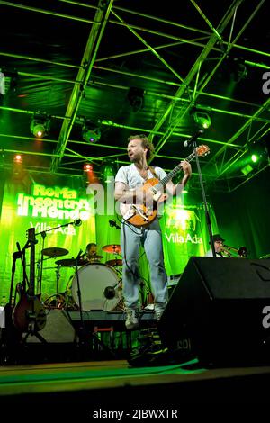 Rome, Italie. 20th juillet 2010. Stefan Hantel mieux connu par son nom de scène Shantel et Bucovina Club Orkestar se produire sur scène à Villa Ada à Rome. (Photo de Valeria Magri/SOPA Images/Sipa USA) crédit: SIPA USA/Alay Live News Banque D'Images