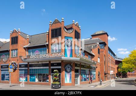 Grosvenor Casino, Queen's Road, Reading, Berkshire, Angleterre, Royaume-Uni Banque D'Images