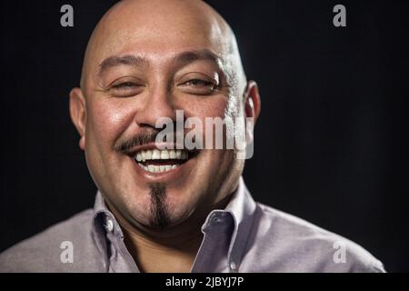 Portrait of smiling man Banque D'Images