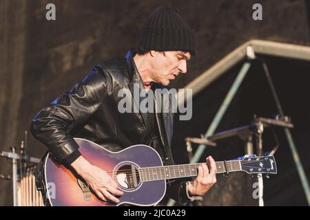 Copenhague, Danemark. 10th août 2018. Joakim Thastrom se produit en direct sur scène au festival Haven à Copenhague. (Photo de Valeria Magri/SOPA Images/Sipa USA) crédit: SIPA USA/Alay Live News Banque D'Images