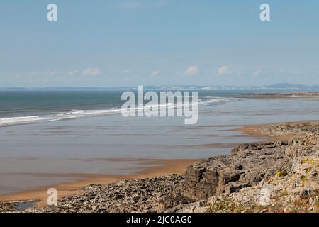 Rest Bay, Porthcawl, Bridgend, pays de Galles du Sud, Royaume-Uni Banque D'Images