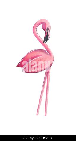 Illustration aquarelle isolée sur le thème d'un bar de plage. Banque D'Images