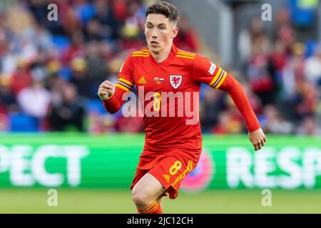 08-06-2022: Sport: Pays de Galles contre Nederland CARDIFF, ROYAUME-UNI - JUIN 8: Harry Wilson (pays de Galles) pendant le match de la Ligue des Nations entre pays de Galles et pays-Bas Banque D'Images