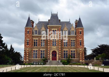 château du Nessay, France, Bretagne, Saint-Briac-sur-Mer Banque D'Images