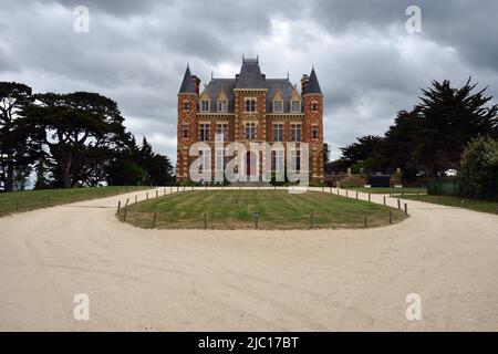 château du Nessay, France, Bretagne, Saint-Briac-sur-Mer Banque D'Images