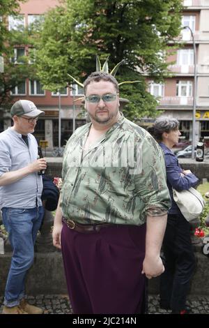 Daniel Zillmann BEI der Premiere von A E I O U - DAS SCHNELLE ALPHABET DER LIEBE Delphi Filmpalast. Berlin, 08.06.2022 Banque D'Images