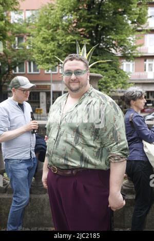 Daniel Zillmann BEI der Premiere von A E I O U - DAS SCHNELLE ALPHABET DER LIEBE Delphi Filmpalast. Berlin, 08.06.2022 Banque D'Images