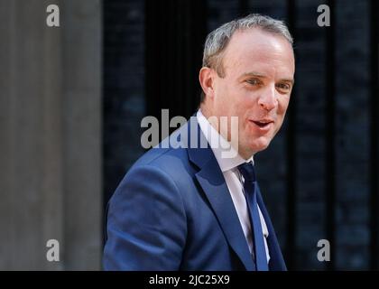 Westminster, Londres, Royaume-Uni, 07th juin 2022. Les ministres assistent à la réunion hebdomadaire du Cabinet au 10 Downing Street, à la suite du vote de confiance en Boris J. Banque D'Images