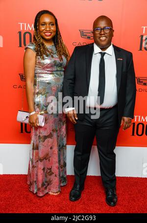 New York (États-Unis), 8 juin 2022 photo de Michael R. Jackson lors du Gala 2022 fois 100, qui s'est tenu au Frederick P. Rose Hall, stade de Jazz au Lincoln Center, mercredi, 8 juin 2022 à New York. Photo de Jennifer Graylock-Graylock.com crédit : Jennifer Graylock/Alay Live News Banque D'Images